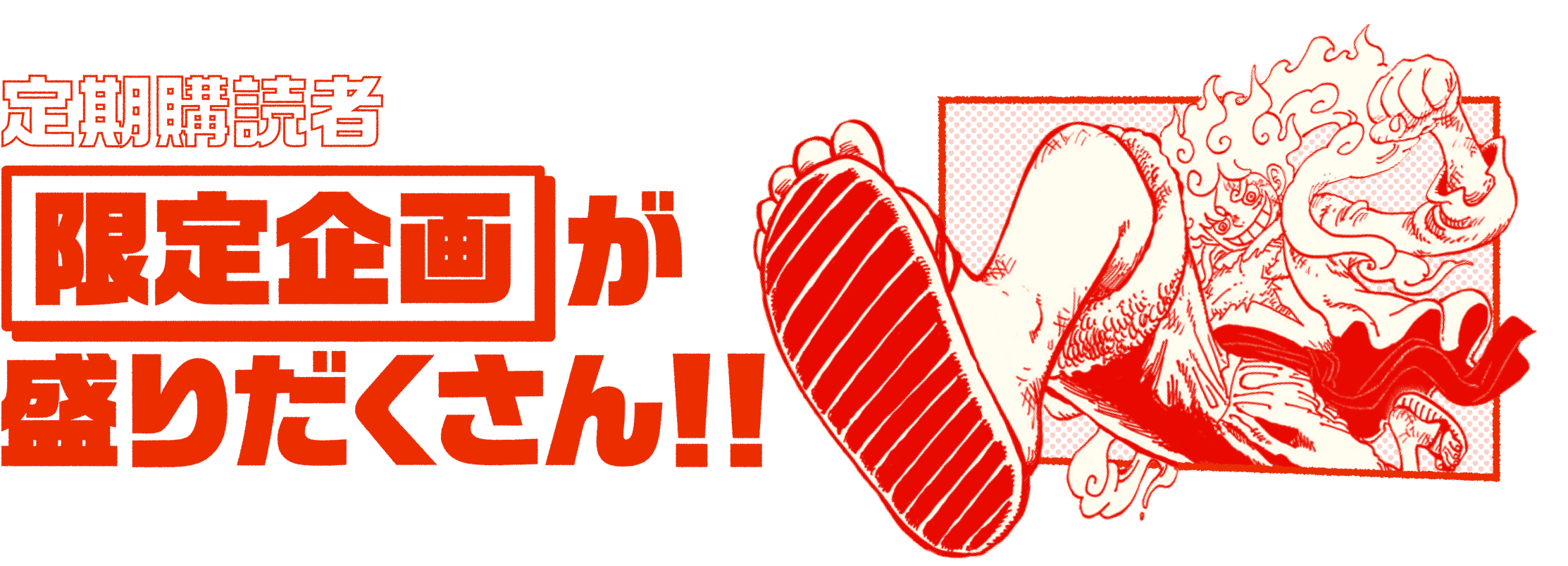 定期購読者「限定企画」が盛りだくさん!