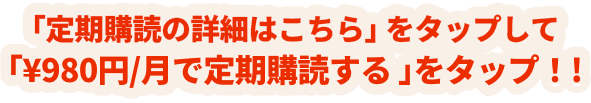 「定期購読について」を確認後、「¥980円/月で定期購読する」をタップ!!