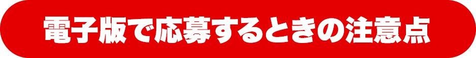 電子版で応募するときの注意点