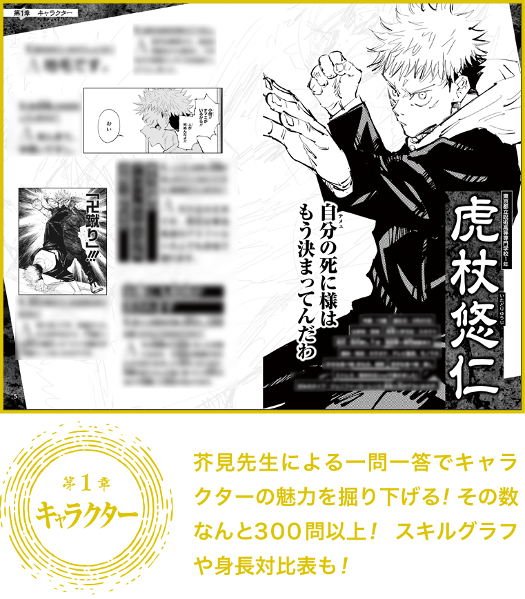 呪術廻戦 公式ファンブック』│ 集英社『週刊少年ジャンプ』公式サイト